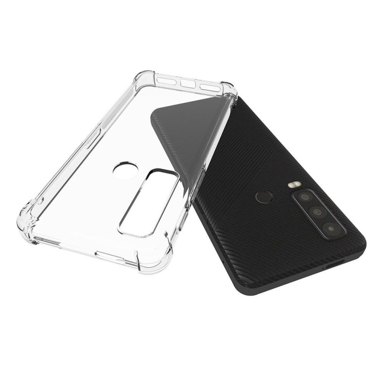 For CAT S75 5G / Motorola Defy 2 Shockproof Non-slip Thickening TPU Phone Case(Transparent) - Motorola Cases by PMC Jewellery | Online Shopping South Africa | PMC Jewellery