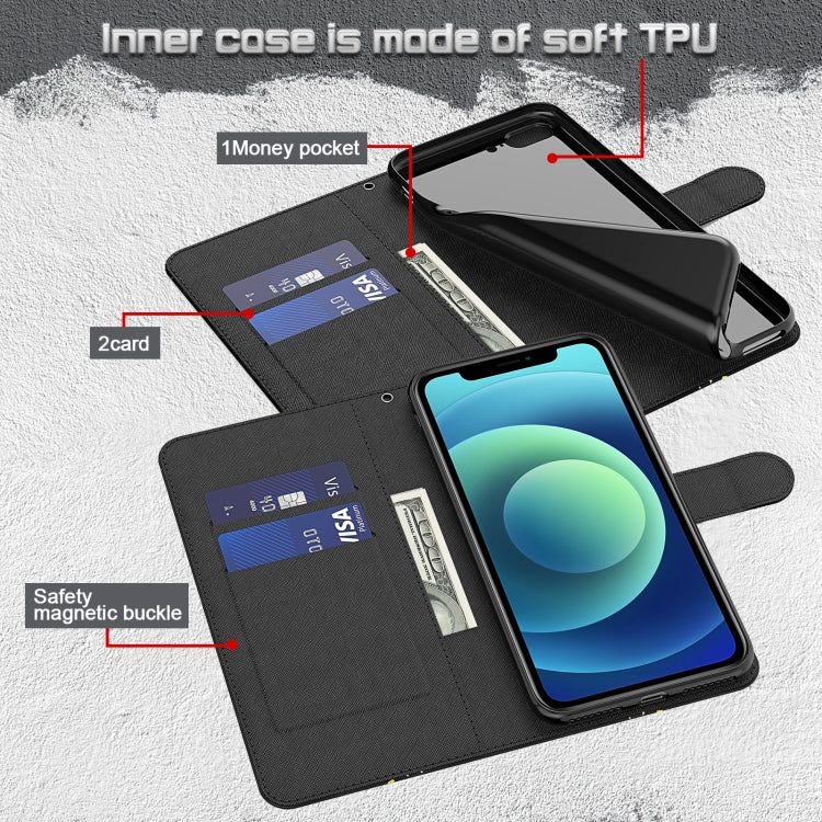 For Samsung Galaxy A24 3D Painting Pattern TPU + PU Leather Phone Case(Swirl Pattern) - free shipping - PMC TechLife - Order now!