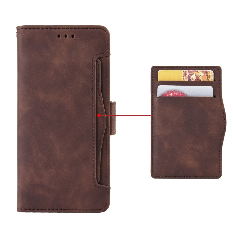 For Honor X8a Skin Feel Calf Texture Card Slots Leather Phone Case(Brown) - free shipping - PMC TechLife - Order now!