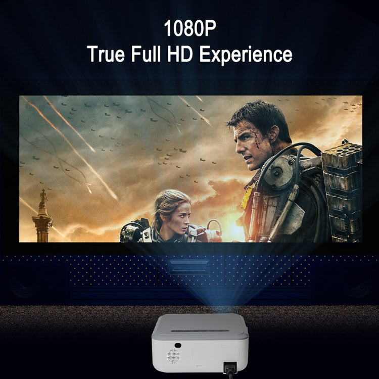 MECOOL KP1 1920x1080P 700ANSI Lumens Portable Mini LCD Smart Projector(UK Plug) - Mini Projector by MECOOL | Online Shopping South Africa | PMC TechLife