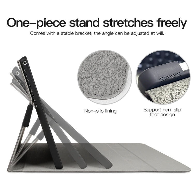 For Microsoft Surface Pro X Sheepskin All-Inclusive Shockproof Protective Case with Power Bag(Black) - Others by PMC TechLife | Online Shopping South Africa | PMC TechLife | Buy Now Pay Later Mobicred