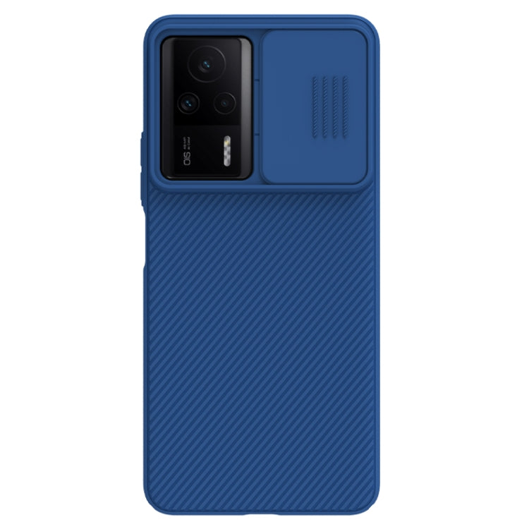 For Xiaomi Redmi K60E NILLKIN Black Mirror Series Camshield PC Phone Case(Blue) - Xiaomi Cases by NILLKIN | Online Shopping South Africa | PMC Jewellery
