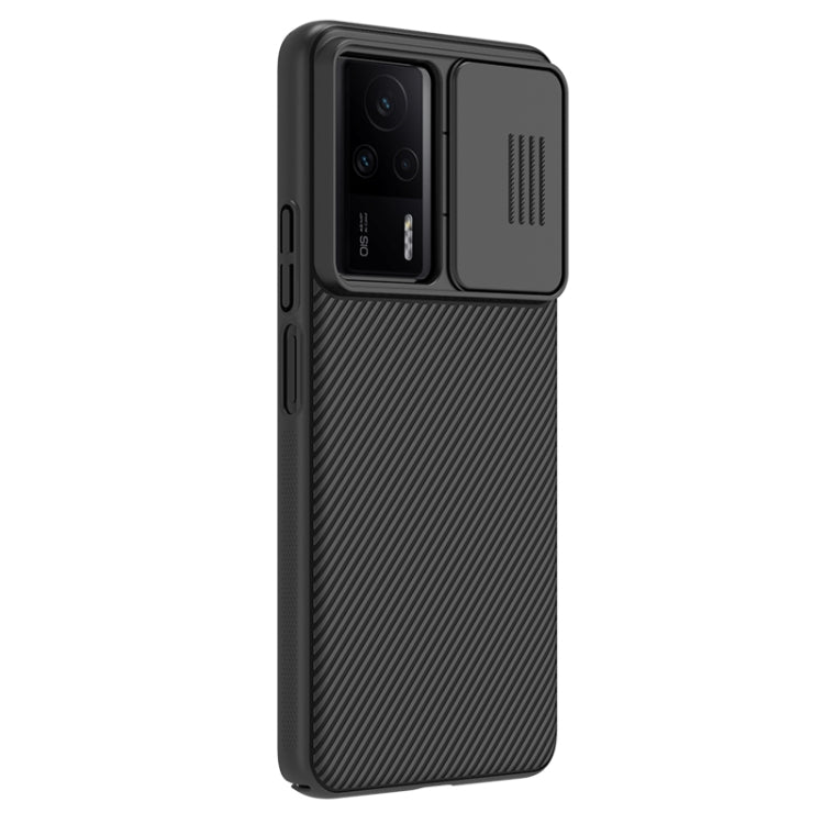 For Xiaomi Redmi K60E NILLKIN Black Mirror Series Camshield PC Phone Case(Black) - Xiaomi Cases by NILLKIN | Online Shopping South Africa | PMC Jewellery
