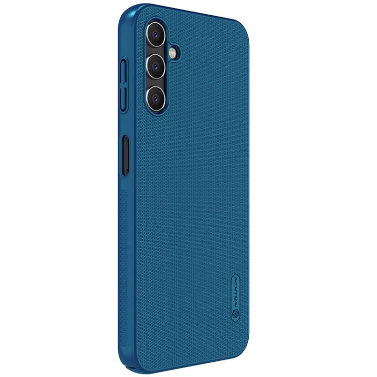 For Samsung Galaxy A14 4G NILLKIN Frosted PC Phone Case(Blue) - Galaxy Phone Cases by NILLKIN | Online Shopping South Africa | PMC Jewellery