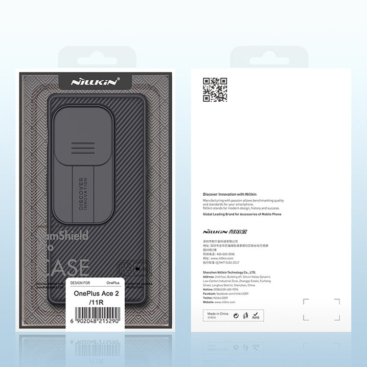 For OnePlus Ace 2/11R NILLKIN CamShield Pro Series PC Full Coverage Phone Case(Green) - free shipping - PMC TechLife - Order now!