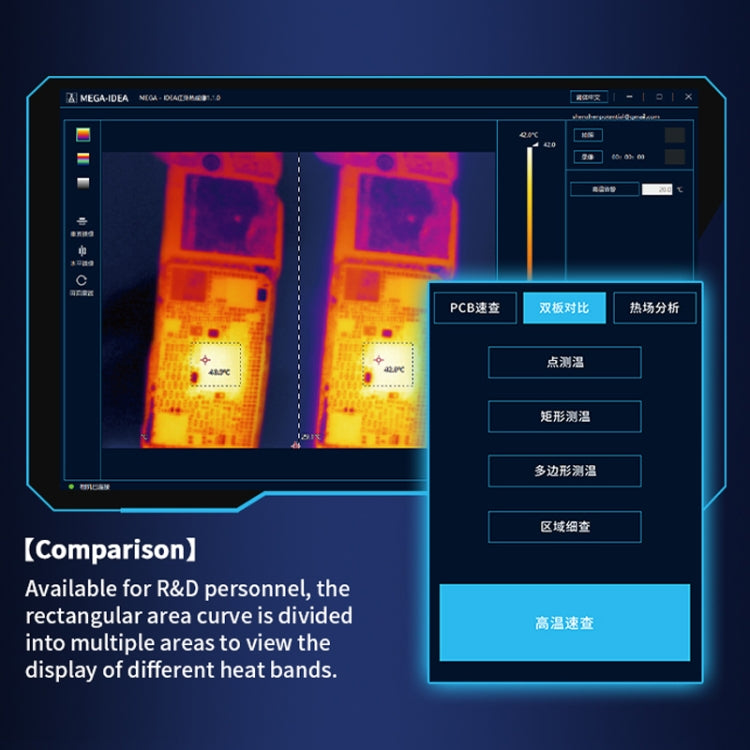 Qianli MEGA-IDEA Super IR Cam 2S 3D Infrared Thermal Imaging Analyzing Camera - Test Tools by QIANLI | Online Shopping South Africa | PMC Jewellery | Buy Now Pay Later Mobicred