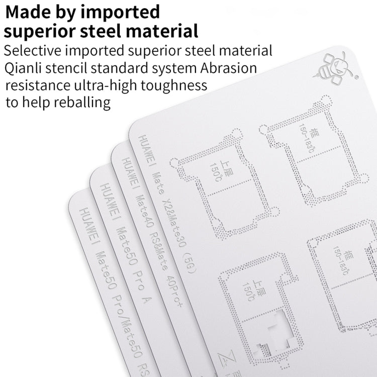 For Huawei Mate 30 5G / Mate X2 Qianli Mega-idea Multi-functional Middle Frame Positioning BGA Reballing Platform - Repair Platform by QIANLI | Online Shopping South Africa | PMC Jewellery