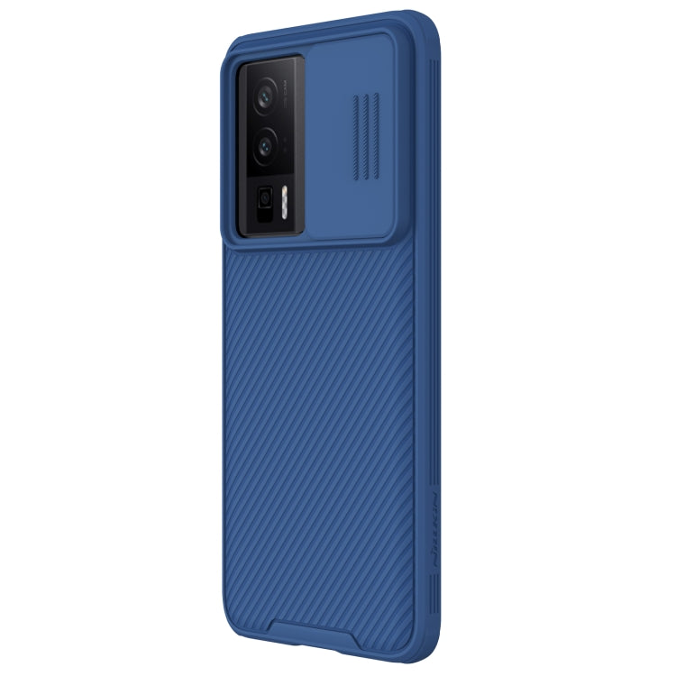 For Xiaomi Redmi K60  / K60 Pro NILLKIN CamShield Pro PC Phone Case(Blue) - Redmi K60 Pro Cases by NILLKIN | Online Shopping South Africa | PMC Jewellery