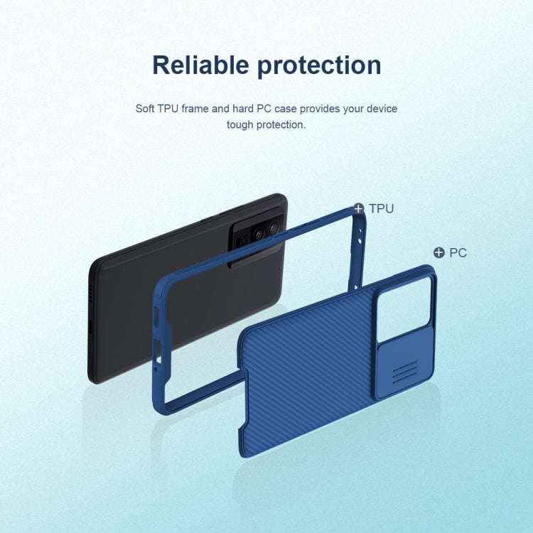 For Xiaomi Redmi K60  / K60 Pro NILLKIN CamShield Pro PC Phone Case(Black) - Redmi K60 Pro Cases by NILLKIN | Online Shopping South Africa | PMC Jewellery