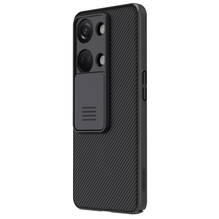 For OnePlus Ace 2V NILLKIN Black Mirror Series Camshield PC Phone Case(Black) - OnePlus Cases by NILLKIN | Online Shopping South Africa | PMC Jewellery