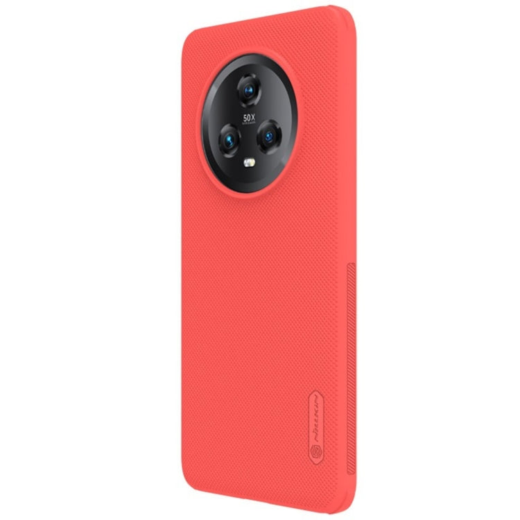 For Honor Magic5 NILLKIN Frosted Shield Pro PC + TPU Phone Case(Red) - Honor Cases by NILLKIN | Online Shopping South Africa | PMC Jewellery