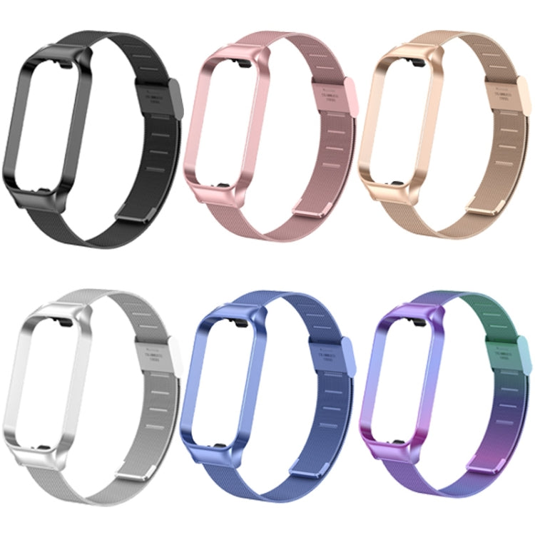 For Redmi Band 2 Milan Buckle Metal Watch Band(Colorful) - Smart Wear by PMC Jewellery | Online Shopping South Africa | PMC Jewellery