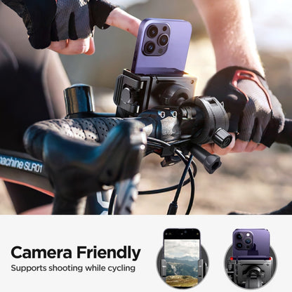 JOYROOM JR-ZS266 Bicycle Handle Phone Mount Compatible with 4.7-6.8 inch(Black) - Holders by JOYROOM | Online Shopping South Africa | PMC Jewellery