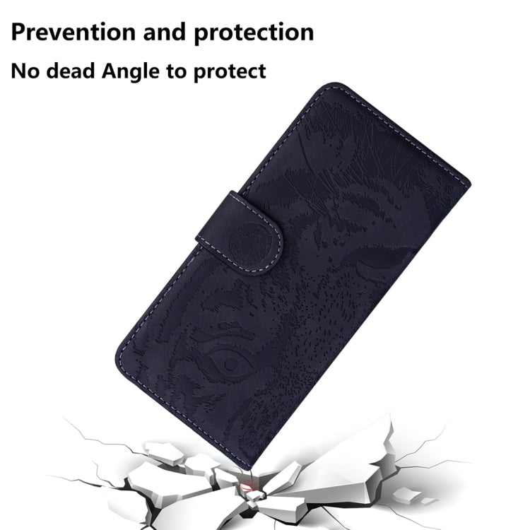 For Realme C55 Tiger Embossing Pattern Flip Leather Phone Case(Black) - free shipping - PMC TechLife - Order now!