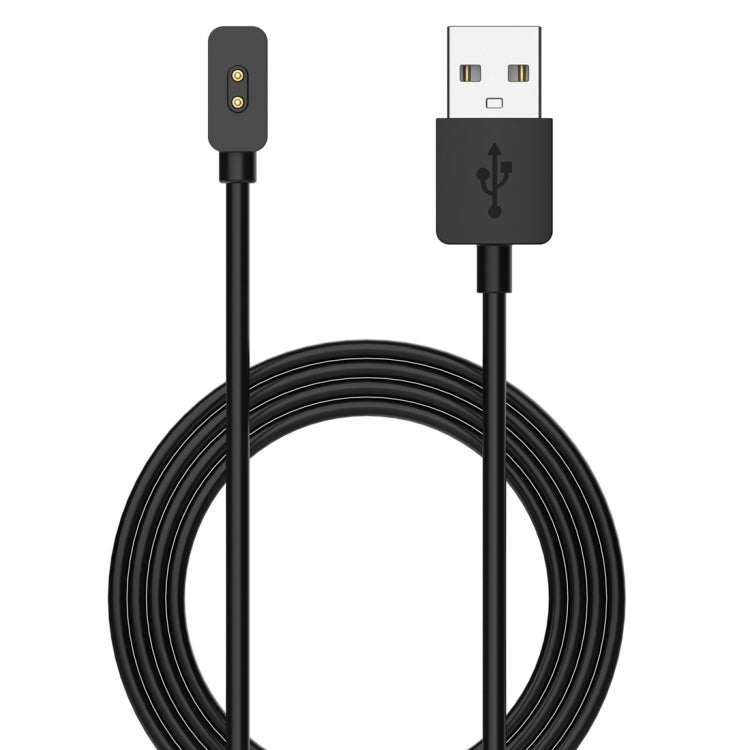 For Xiaomi Mi Band 8 Watch Magnetic Suction Charger USB Charging Cable, Length:60cm(Black) - Smart Wear by PMC Jewellery | Online Shopping South Africa | PMC Jewellery