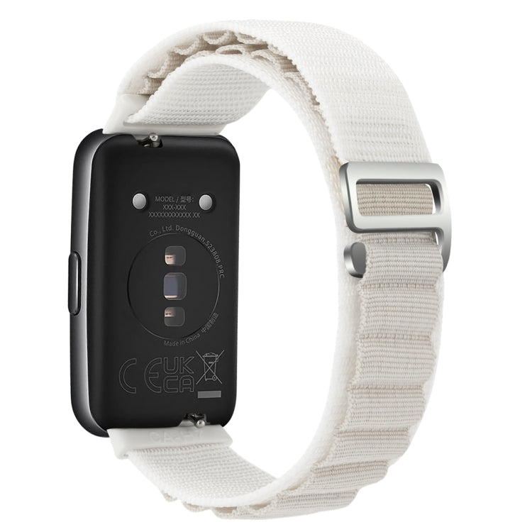 For Huawei Band 7 Loop Nylon Watch Band(Starlight) - Smart Wear by PMC Jewellery | Online Shopping South Africa | PMC Jewellery