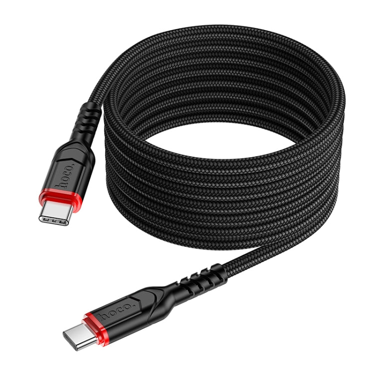 hoco X59 Victory 60W USB-C / Type-C to USB-C / Type-C Charging Data Dable, Length:2m(Blue) - USB-C & Type-C Cable by hoco | Online Shopping South Africa | PMC Jewellery
