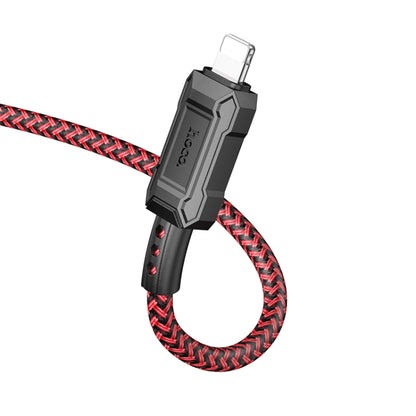 hoco X94 Leader PD 20W USB-C / Type-C to 8 Pin Charging Data Dable, Length:1m(Red) - 2 in 1 Cable by hoco | Online Shopping South Africa | PMC Jewellery