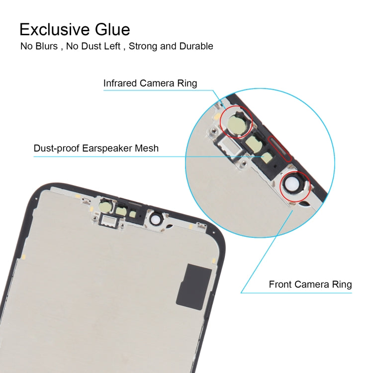RJ inell LCD Screen For iPhone 14 Plus with Digitizer Full Assembly - free shipping - PMC TechLife - Order now!