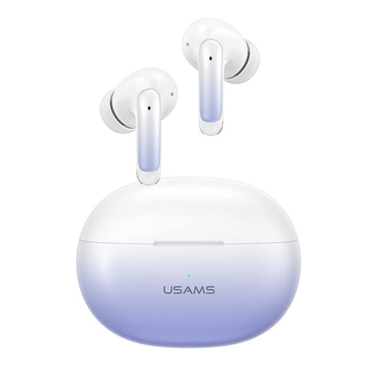USAMS XD19 ENC Dual Wheat Noise Reduction TWS In-Ear Wireless Bluetooth Earphone(Gradient Blue) - TWS Earphone by USAMS | Online Shopping South Africa | PMC Jewellery