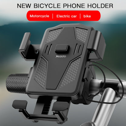 Yesido C94 Bicycle / Motorcycle Elastic Clip Phone Navigation Bracket(Black) - Holder by Yesido | Online Shopping South Africa | PMC Jewellery