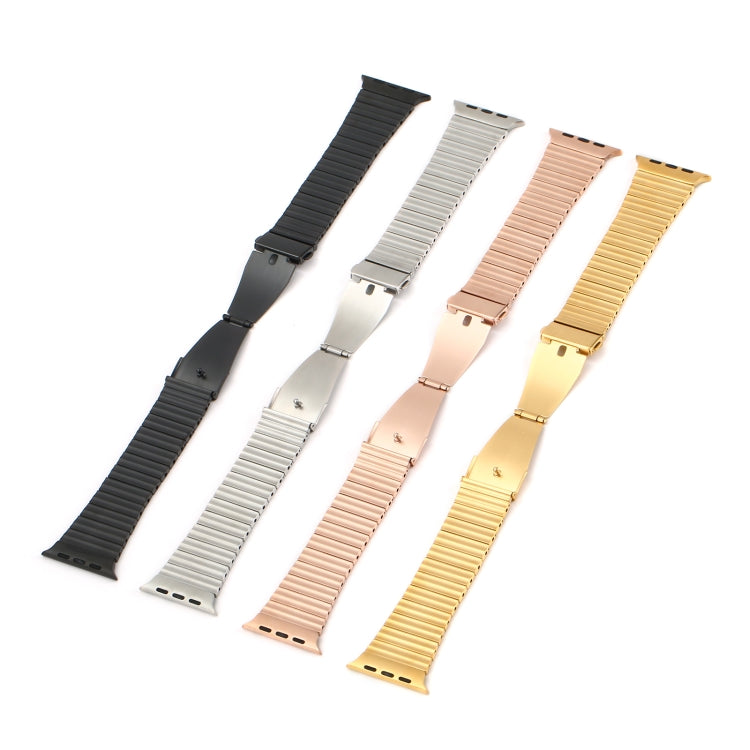 Ocean Metal Replacement Watch Band For  Apple Watch 6 40mm(Gold) - Watch Bands by PMC TechLife | Online Shopping South Africa | PMC TechLife