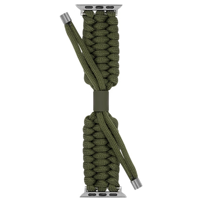 Stretch Plain Silicone Bean Watch Band For Apple Watch SE 44mm(Army Green) -  by PMC Jewellery | Online Shopping South Africa | PMC Jewellery