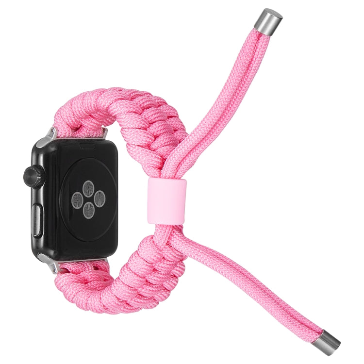Stretch Plain Silicone Bean Watch Band For Apple Watch 6 44mm(Light Pink) -  by PMC TechLife | Online Shopping South Africa | PMC TechLife