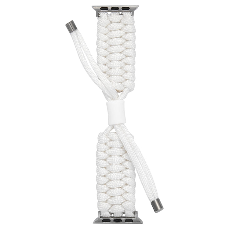 Stretch Plain Silicone Bean Watch Band For Apple Watch 2 38mm(White) -  by PMC TechLife | Online Shopping South Africa | PMC TechLife