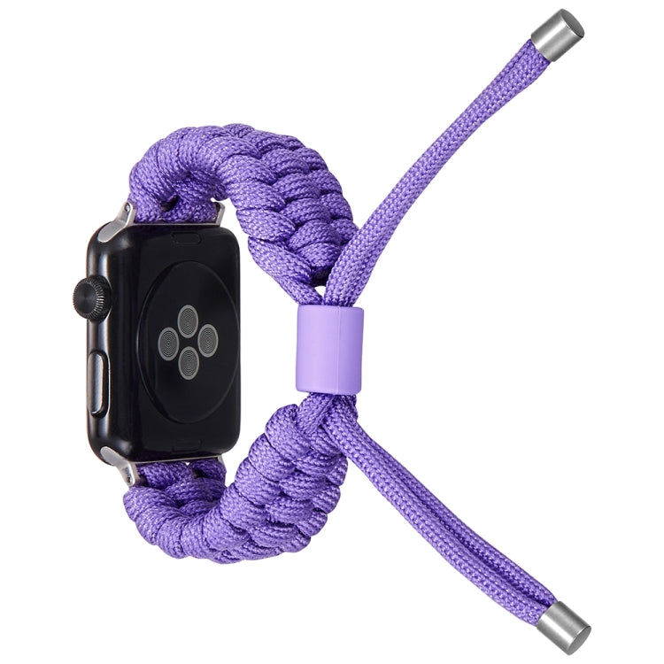 Stretch Plain Silicone Bean Watch Band For Apple Watch 42mm(Light Purple) -  by PMC TechLife | Online Shopping South Africa | PMC TechLife