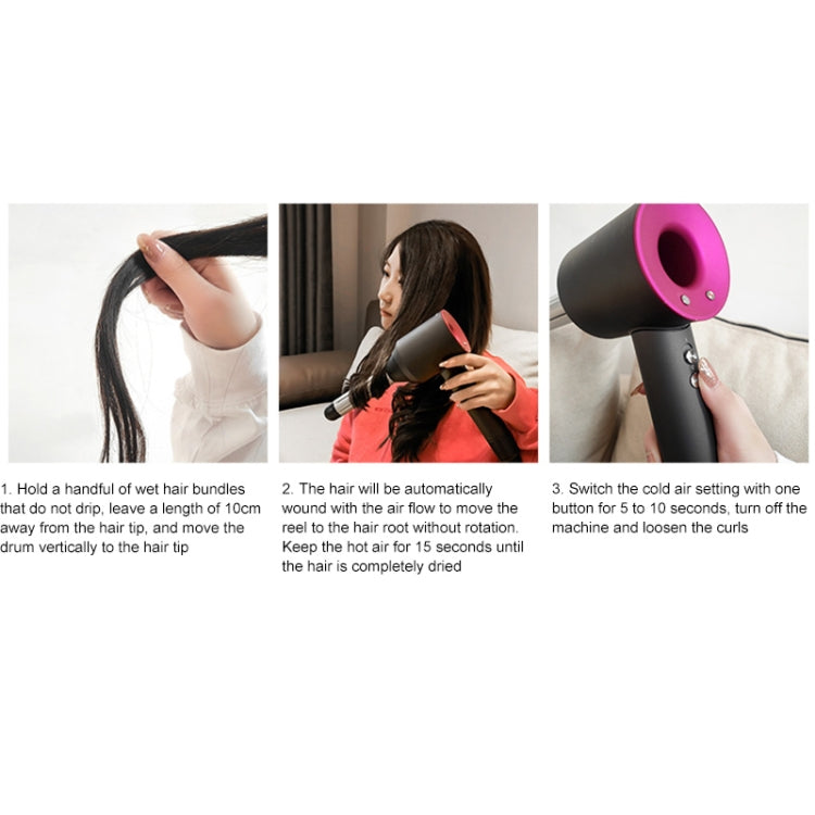 Single Clockwise Hair Curling Roller for Dyson Hair Dryer HD01 / HD02 / HD03 / HD04 / HD08 - Dyson Accessories by PMC Jewellery | Online Shopping South Africa | PMC Jewellery