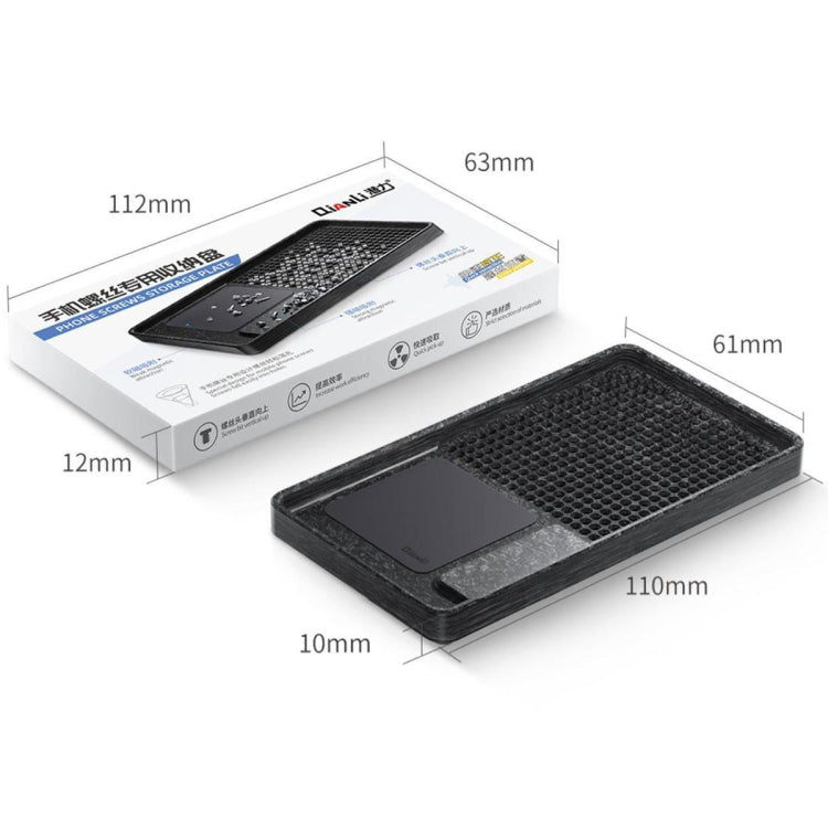 Qianli Magnetic Design Mobile Phone Screw Special Storage Tray - Working Mat by QIANLI | Online Shopping South Africa | PMC Jewellery