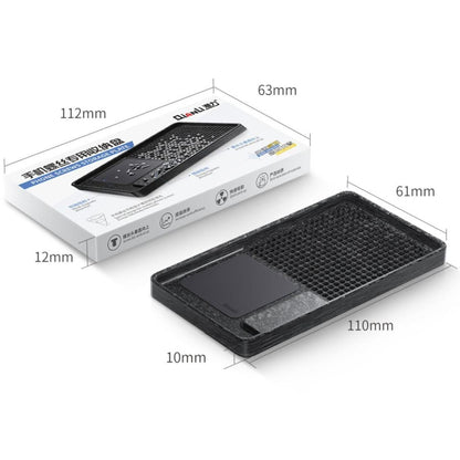 Qianli Magnetic Design Mobile Phone Screw Special Storage Tray - Working Mat by QIANLI | Online Shopping South Africa | PMC Jewellery | Buy Now Pay Later Mobicred