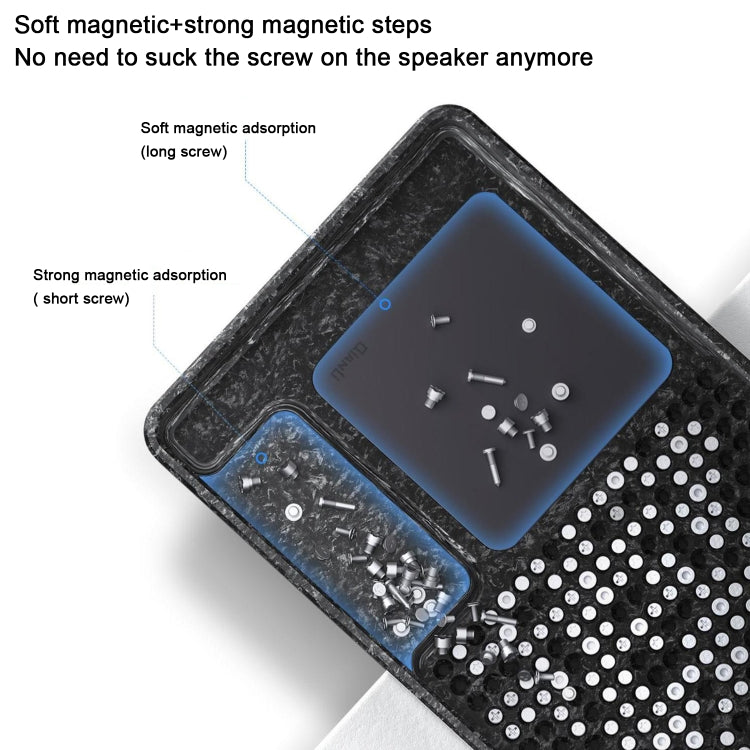 Qianli Magnetic Design Mobile Phone Screw Special Storage Tray - Working Mat by QIANLI | Online Shopping South Africa | PMC Jewellery