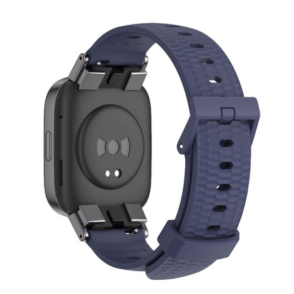 For Redmi Watch 3 Mijobs Honeycomb Texture TPU Watch Band(Midnight Blue Black) -  by MIJOBS | Online Shopping South Africa | PMC Jewellery