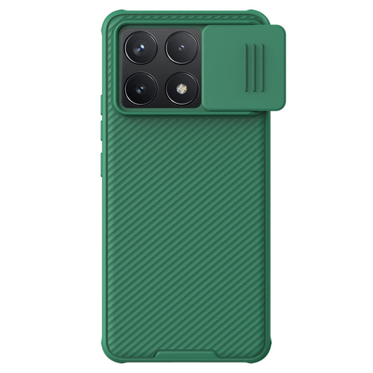 For Xiaomi Redmi K70 / K70 Pro NILLKIN CamShield Pro PC Phone Case(Green) - K70 Pro Cases by NILLKIN | Online Shopping South Africa | PMC Jewellery