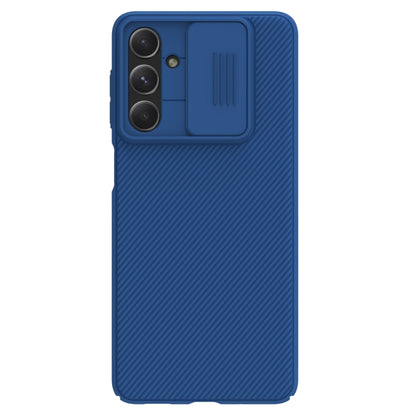 For Samsung Galaxy M54 5G NILLKIN Black Mirror Series Camshield PC Phone Case(Blue) - Galaxy Phone Cases by NILLKIN | Online Shopping South Africa | PMC Jewellery