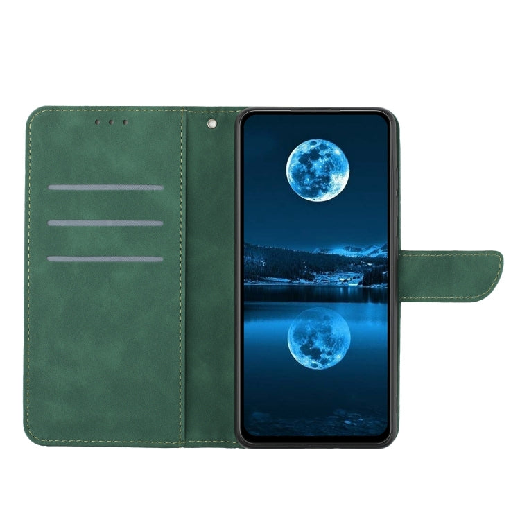 For Samsung Galaxy S22+ 5G Stitching Embossed Leather Phone Case(Green) - free shipping - PMC TechLife - Order now!