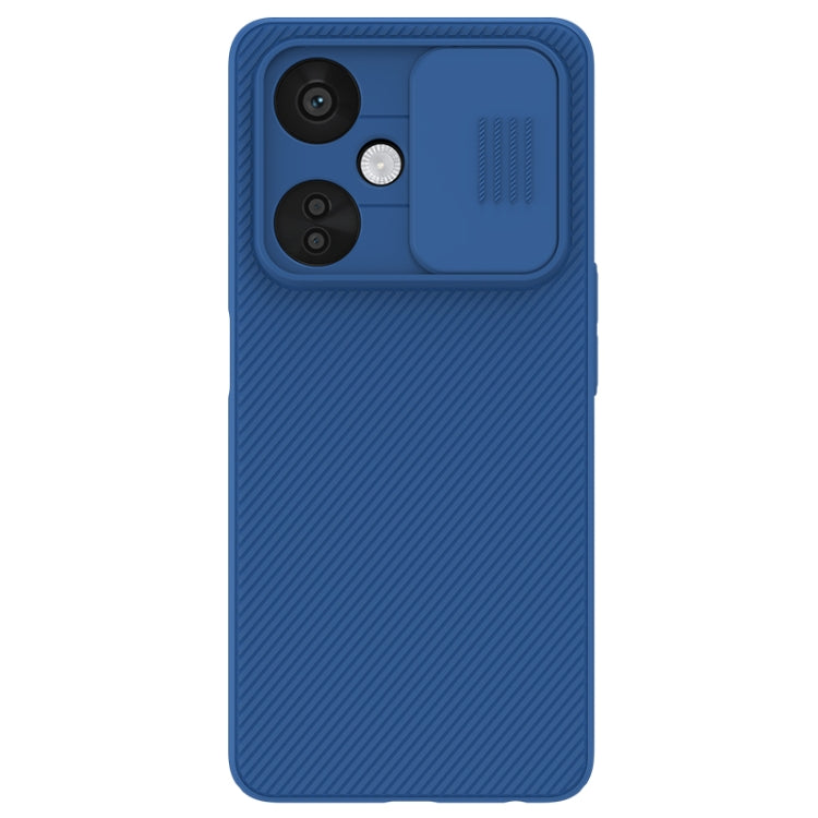 For OnePlus Nord CE 3 Lite NILLKIN Black Mirror Series Camshield PC Phone Case(Blue) - OnePlus Cases by NILLKIN | Online Shopping South Africa | PMC Jewellery