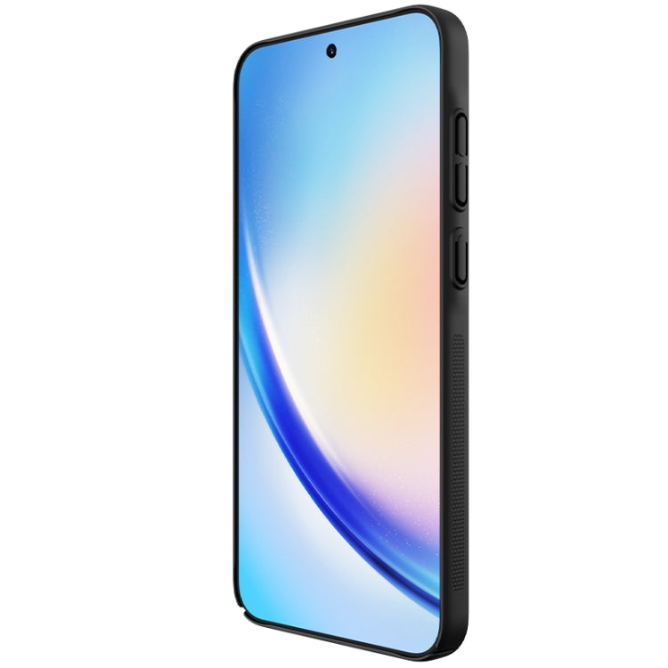 For Samsung Galaxy A35 NILLKIN Frosted PC Phone Case(Black) - Galaxy Phone Cases by NILLKIN | Online Shopping South Africa | PMC TechLife | Buy Now Pay Later Mobicred