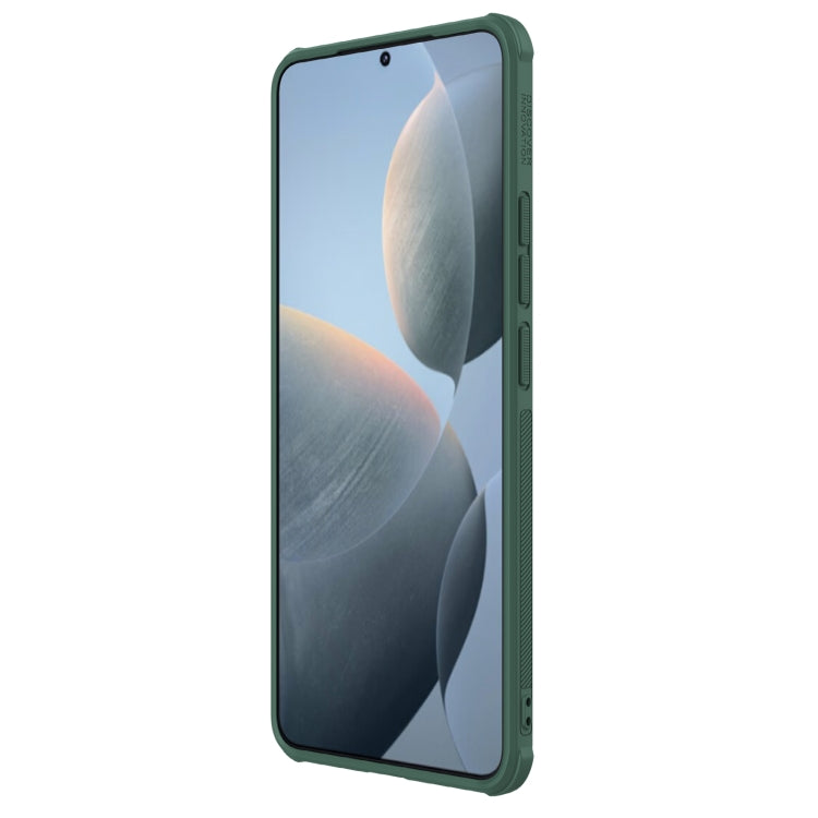 For Xiaomi Redmi K70 / K70 Pro NILLKIN Frosted Shield Pro PC + TPU Phone Case(Green) - K70 Pro Cases by NILLKIN | Online Shopping South Africa | PMC Jewellery