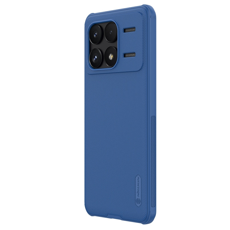 For Xiaomi Redmi K70 / K70 Pro NILLKIN Frosted Shield Pro PC + TPU Phone Case(Blue) - K70 Pro Cases by NILLKIN | Online Shopping South Africa | PMC Jewellery