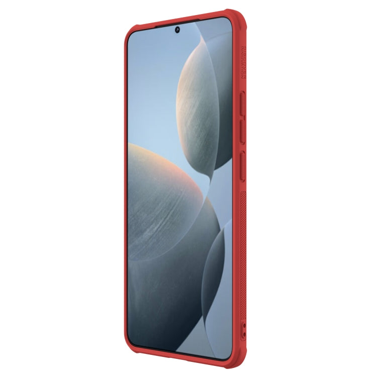For Xiaomi Redmi K70 / K70 Pro NILLKIN Frosted Shield Pro PC + TPU Phone Case(Red) - K70 Pro Cases by NILLKIN | Online Shopping South Africa | PMC Jewellery
