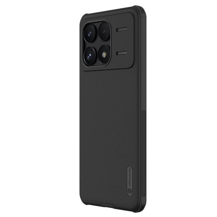 For Xiaomi Redmi K70 / K70 Pro NILLKIN Frosted Shield Pro PC + TPU Phone Case(Black) - K70 Pro Cases by NILLKIN | Online Shopping South Africa | PMC Jewellery