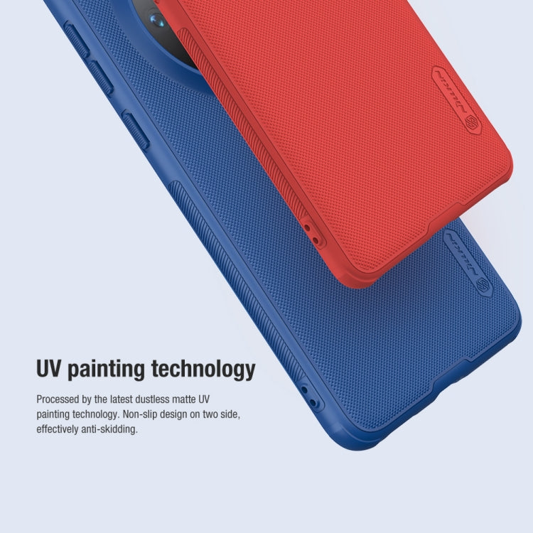 For Huawei Mate 60 NILLKIN Frosted Shield Pro PC + TPU Phone Case(Blue) - Huawei Cases by NILLKIN | Online Shopping South Africa | PMC TechLife | Buy Now Pay Later Mobicred