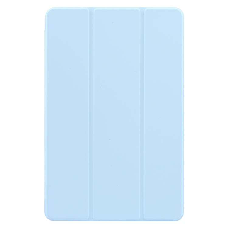 For Xiaomi Pad 6 / Pad 6 Pro Three-fold Holder Flip Tablet Leather Case(Sky Blue) - free shipping - PMC TechLife - Order now!