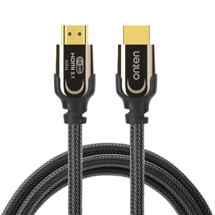 Onten HD180 HDMI 2.1 Version 8K HD Audio Cable, Length:2m(Black) - free shipping - PMC TechLife - Order now!