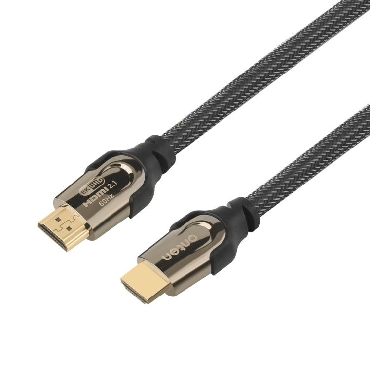 Onten HD180 HDMI 2.1 Version 8K HD Audio Cable, Length:2m(Black) - free shipping - PMC TechLife - Order now!
