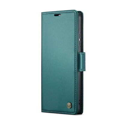 For Xiaomi Mi 11 Lite CaseMe 023 Butterfly Buckle Litchi Texture RFID Anti-theft Leather Phone Case(Pearly Blue) - Xiaomi Cases by CaseMe | Online Shopping South Africa | PMC Jewellery