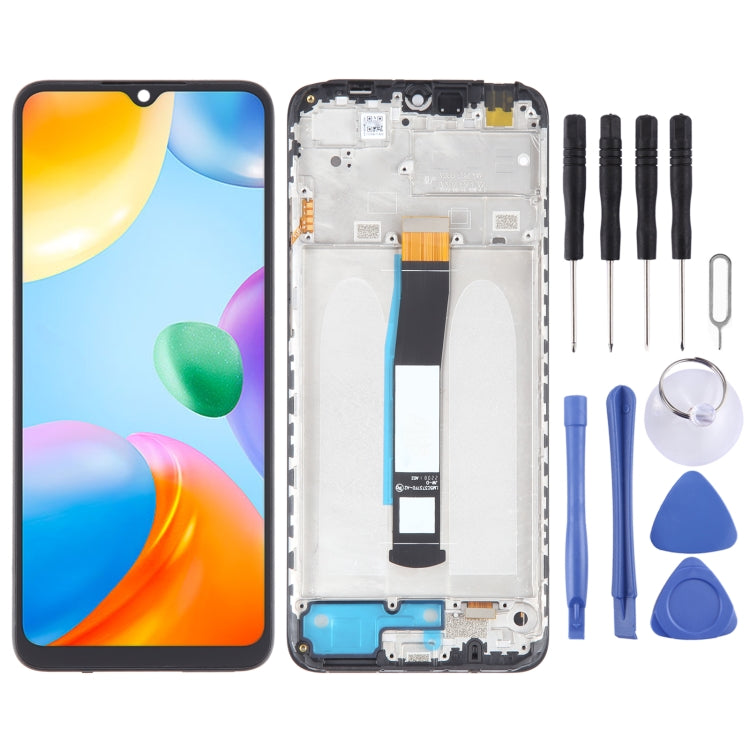 OEM Material LCD Screen For Xiaomi Redmi 10C Digitizer Full Assembly with Frame - free shipping - PMC TechLife - Order now!